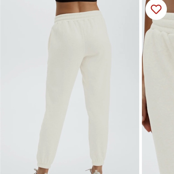 NWT Fabletics Justin Classic Jogger Sweatpants - XL COLOR - BONE - Picture 2 of 4